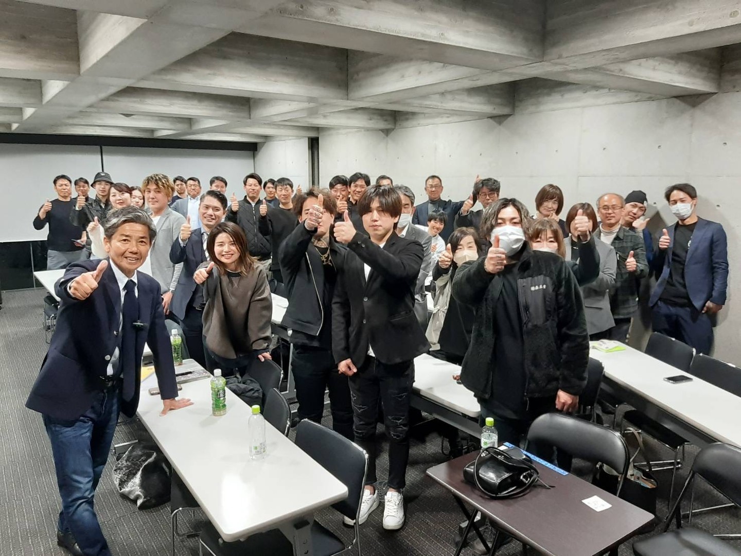 大倉孝一さん講演会の様子